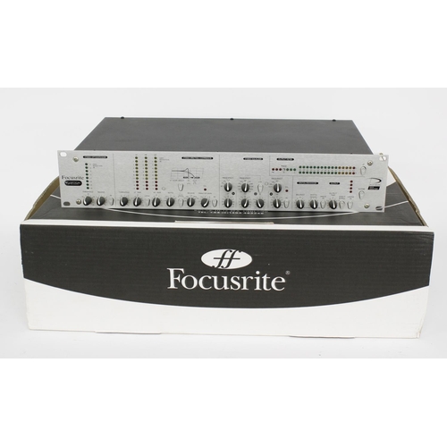 3118 - Focusrite Platinum Mix Master rack unit, fitted with additional digital board, boxed... 