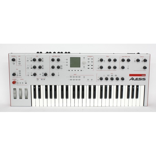 3125 - Alesis ion 8 voice analogue modelling synthesizer keyboard, boxed