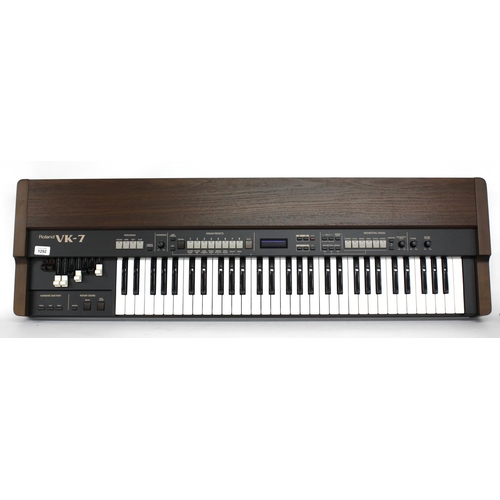 3132 - Roland VK-7 Combo Organ keyboard, made in Japan, ser. no. ZJ70980