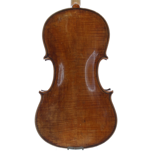 2422 - Very interesting late 18th century violin attributed to the Landolfi School, Milan circa 1790, label... 