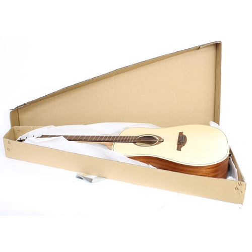 436 - Lag Tramontane T70D acoustic guitar, boxed (new/old stock)