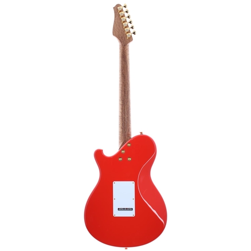 396 - Seth Baccus Custom Shoreline Master Grade electric guitar; Body: red finished Obeche body; Neck: mas... 