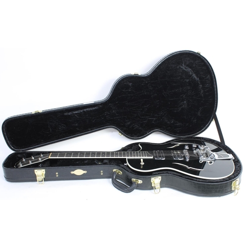 400 - 2010 Taylor T3/B semi-hollow body electric guitar, made in USA, ser. no. 1xxxxxxx1; Body: black fini... 