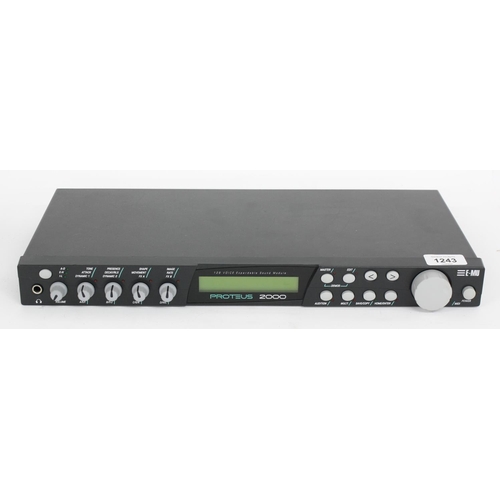 3083 - EMU Proteus 2000 128 Voice Sound Module rack unit