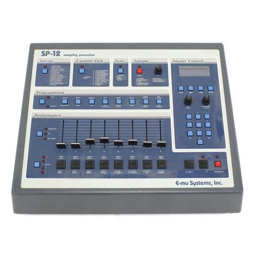 3154 - Early 1980s Emu SP-12 Turbo Sampling Percussion drum machine, model 7021, made in USA, ser. no. 907*... 