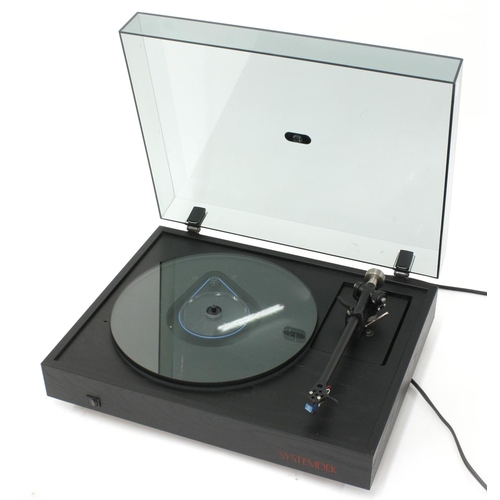 3171 - Systemdek 11X 900 record turntable, with Audio Technica cartridge