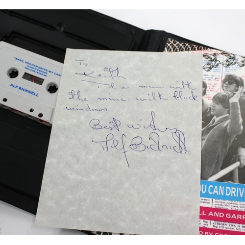 564 - The Beatles interest - autographed copy of Alf Bicknell and Gary Marsh's 'Baby, You Can Drive My Car... 