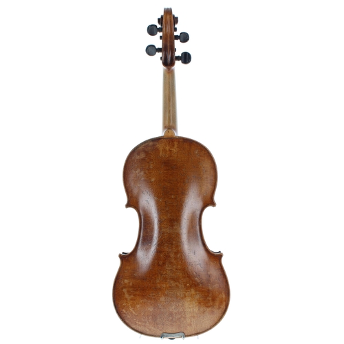 2033 - French violin of the Caussin School circa 1880, 14 1/8