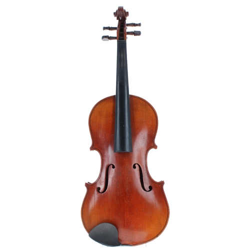 2035 - German violin labelled Carl Anton Lippold..., 1925, 14 3/16