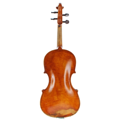 2035 - German violin labelled Carl Anton Lippold..., 1925, 14 3/16