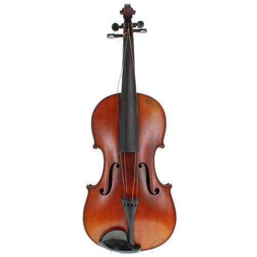 2404 - Early 20th century French viola, 15 1/2