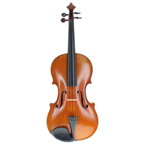 2415 - Early 20th century German viola, 16 5/16