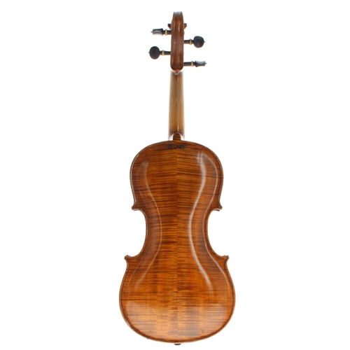 2426 - 19th century Stainer copy violin stamped Stainer below the button, 14