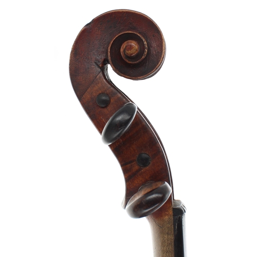 2457 - Neuner & Hornsteiner violin circa 1890, 14 3/16