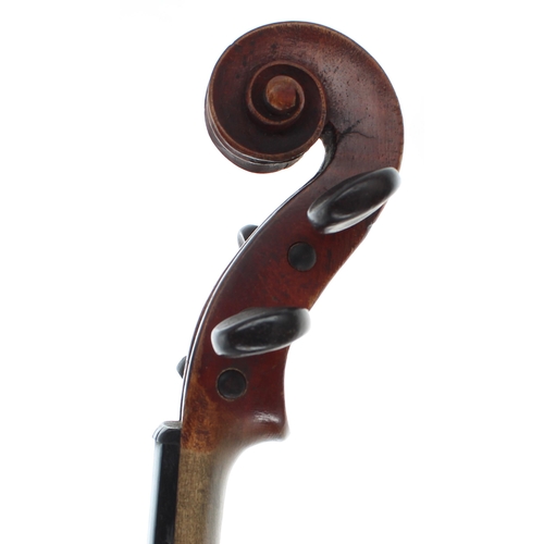 2457 - Neuner & Hornsteiner violin circa 1890, 14 3/16