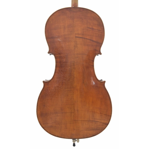 2467 - Late 19th century violoncello, 29 1/4