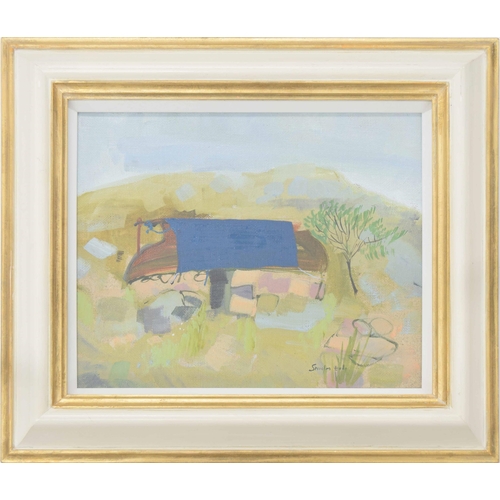 803 - Katherine Swinfen Eady (20th century) - 'The Boat House, Mull', signed also extensively inscribed on... 