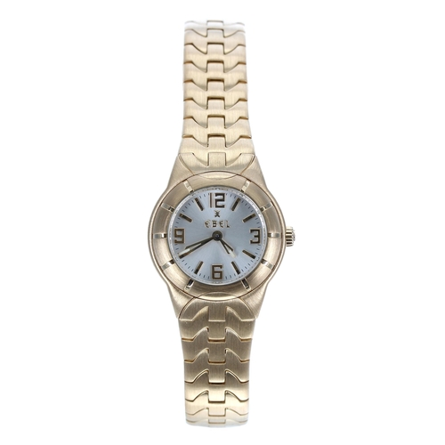 72 - Ebel Type E 18ct lady's wristwatch, reference no. E8157C11, serial no. 26100xxx, quartz, 91.3gm, 25m... 