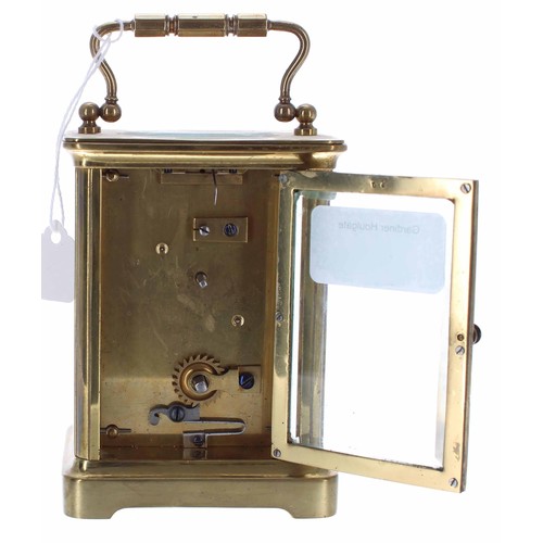 572 - Carriage clock timepiece, the 1.75