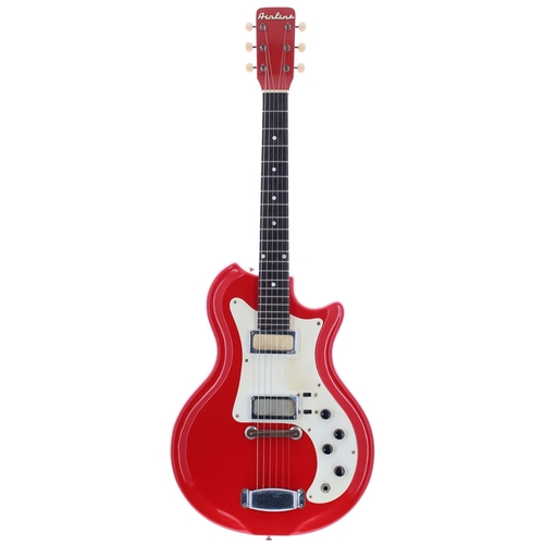 623 - David Rotheray (The Beautiful South) - owned and used Airline Resoglass 3/4 electric guitar, made in... 