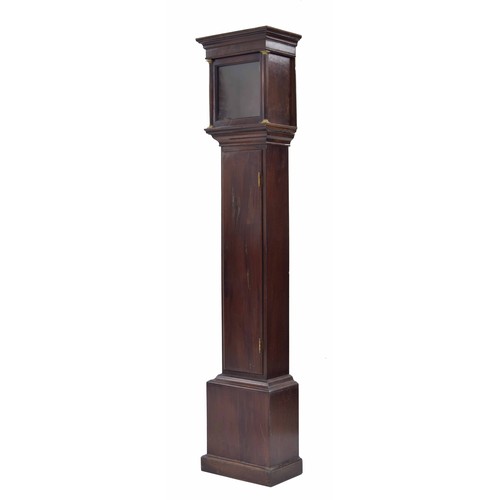 1807 - Contemporary mahogany grandmother clock with 8