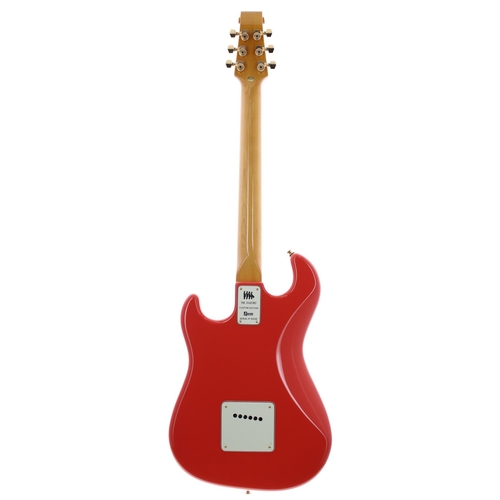 43 - Burns Custom Edition The Shadows electric guitar; Body: Fiesta red finish; Neck: maple; Fretboard: m... 