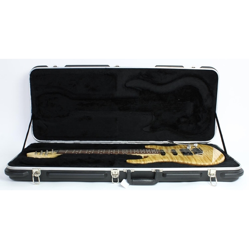 44 - Peavey Limited ST electric guitar, made in USA, ser. no. 91xxxxx6; Body: natural figured top upon br... 