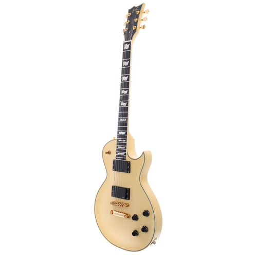 46 - 2007 ESP Standard Series Eclipse electric guitar, made in Japan, ser. no. SS07xxxx1; Body: ivory fin... 