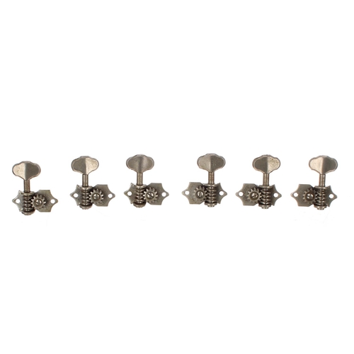 1114 - Set of Grover Sta-Tite three-a-side guitar tuners