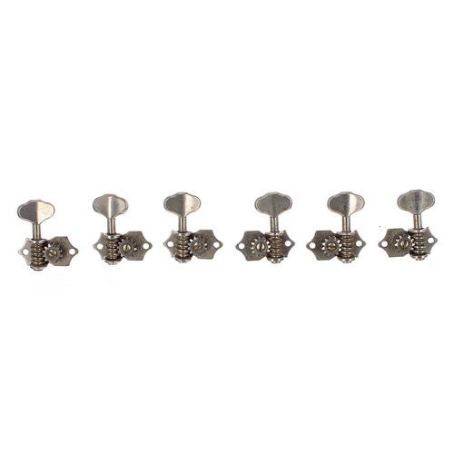 1115 - Set of six Grover Sta-Tite three-a-side guitar tuners