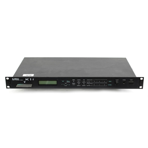 3012 - Kawai K1R Digital Synthesizer module rack unit, with DC-8 RAM card... 