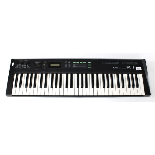 3013 - Kawai K1 digital synthesizer keyboard, made in Japan, ser. no. 171643