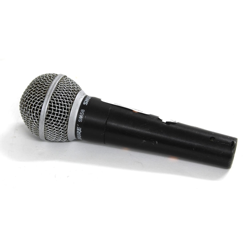 3019 - Shure SM58 Dynamic microphone (grille head misshapen)