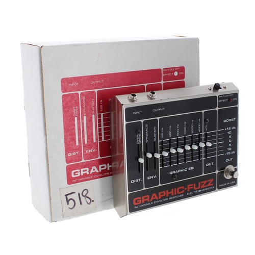 Gary Moore - Electro-Harmonix Graphic-Fuzz guitar pedal, boxed