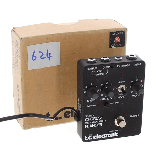 565 - Gary Moore - TC Electronic Stereo Chorus + Pitch Modulator & Flanger guitar pedal, ser. no. 0281... 