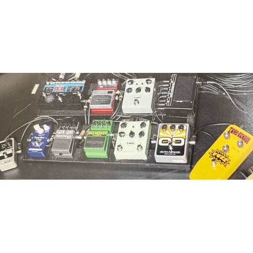 571 - Gary Moore - T-Rex Moller Booster/Overdrive guitar pedal, ser. no. MR1775, bearing marker pen settin... 