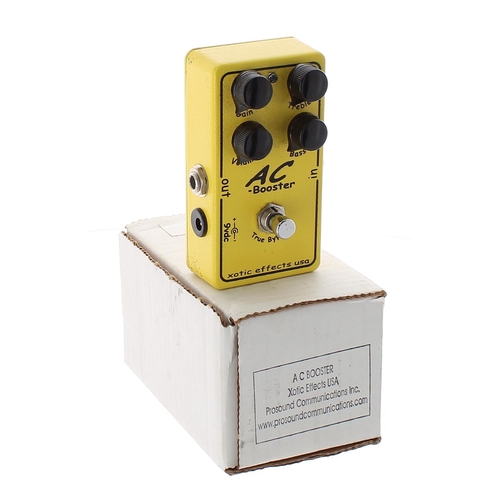 579 - Gary Moore - Xotic Effects AC Booster guitar pedal, made in USA, ser. no. 3747, boxed*This lot is su... 