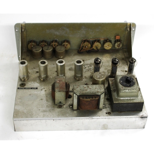 709 - Interesting early Kitchen-Marshall PA / guitar amplifier, made in England, circa 1964... 