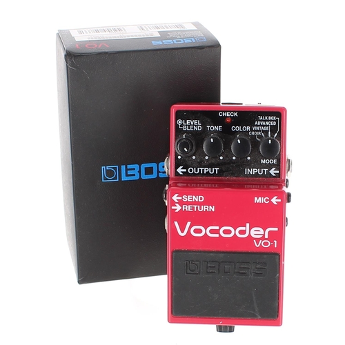 907 - Boss VO-1 Vocoder guitar pedal, boxed