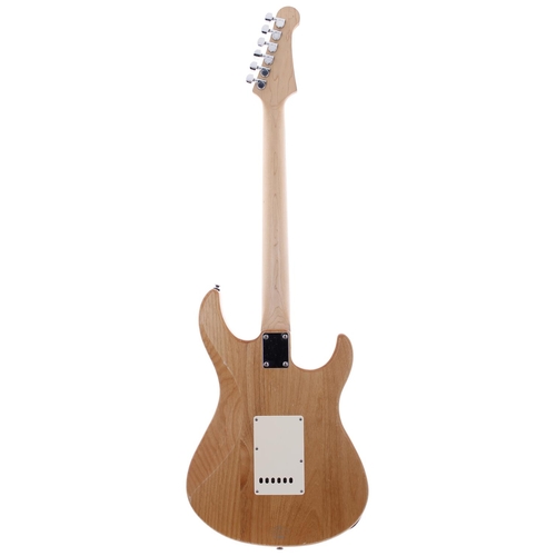 129 - Yamaha Pacifica left-handed electric guitar (de-badged)