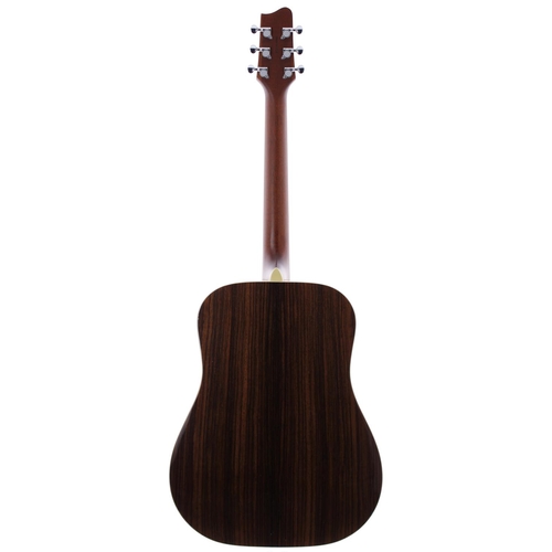 323 - Tacoma DR-20 acoustic guitar, made in USA, ser. no. DE12xxxx0; Back and sides: rosewood, significant... 