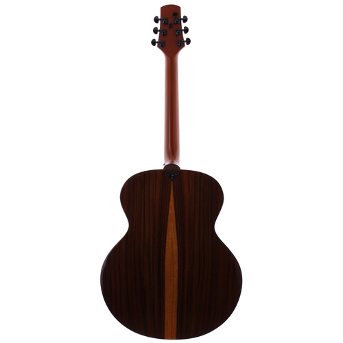 76 - Babicz Identity ID-JRW-06 electro acoustic guitar; Back and sides: rosewood, minor surface imperfect... 