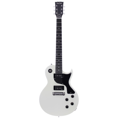 85 - 2021 Harley Benton SC-Special electric guitar, made in Indonesia; Body: faded white, a few scuffs bu... 