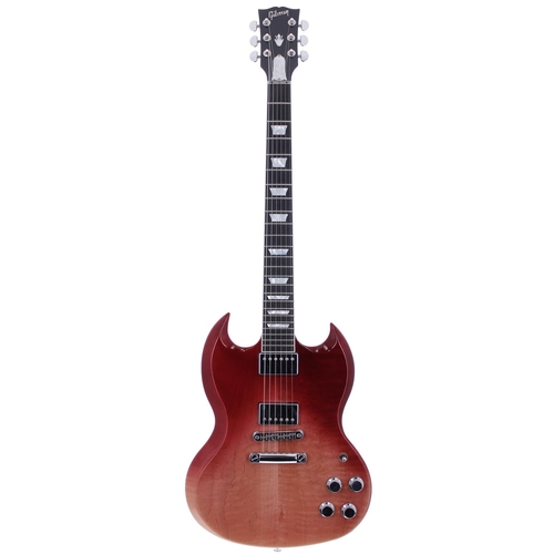 93 - 2018 Gibson SG High Performance II electric guitar, made in USA, ser. no. 18xxxxxx5; Body: hot pink ... 