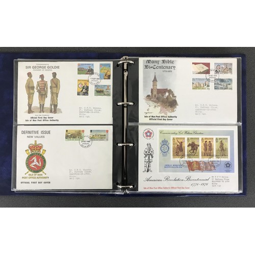 8 - First Day Covers - Collection of Jersey, Guernsey and Isle of Man first day covers contained within ... 