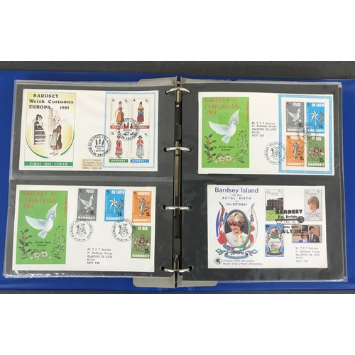 8 - First Day Covers - Collection of Jersey, Guernsey and Isle of Man first day covers contained within ... 