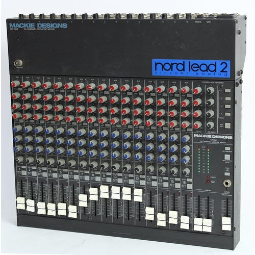 3031 - Mackie Design CR-1604 sixteen channel mic/line mixer