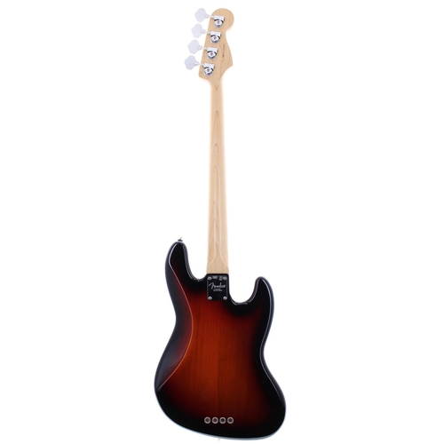 113 - 2012 Fender American Standard Jazz Bass left-handed bass guitar, made in USA, ser. no. US12xxxxx5; B... 