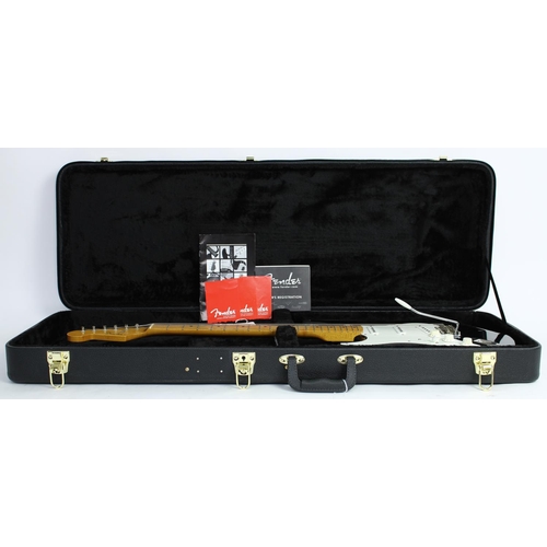 114 - Late 1990s Fender 50s Stratocaster left-handed electric guitar, crafted in Japan (1997-2000), ser. n... 