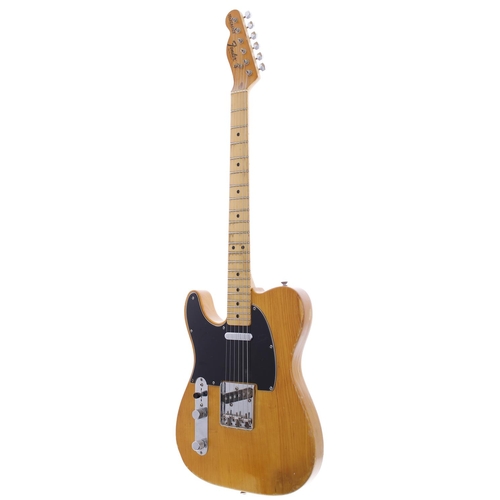 115 - 1976 Fender Telecaster left-handed electric guitar, made in USA, ser. no. 76xxxx7; Body: natural fin... 